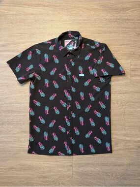 Retro Rifle Painkiller Button Up